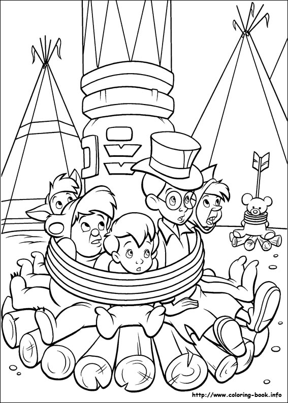 Peter Pan coloring picture